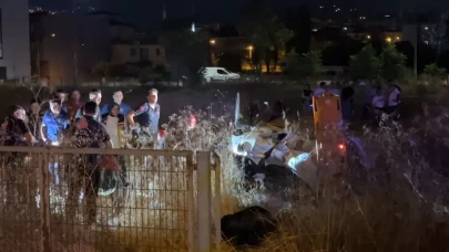 Bursa Nilüfer'de korkutan kaza