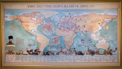 MSB’den tarihi çalışma: Dünyadaki Türk şehitlikleri tek haritada toplandı
