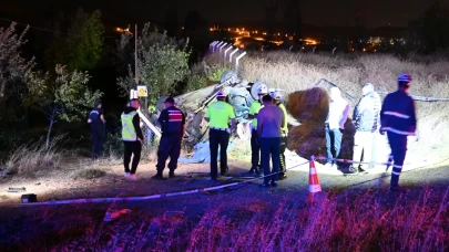 Kırıkkale’de otomobil takla attı: 1 ölü, 2 yaralı