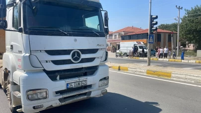 Kamyonun çarptığı yaşlı adamın hayati tehlikesi sürüyor