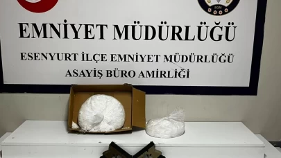 Esenyurt’ta 5 kilo metamfetamin operasyonu