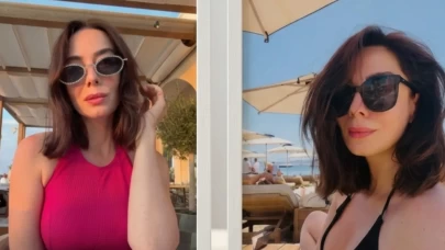Merve Sevi tatil pozlarıyla sosyal medyayı salladı