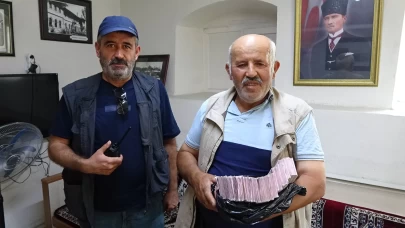 İnek almak için biriktirdiği 400 bin lirasını kurtardı