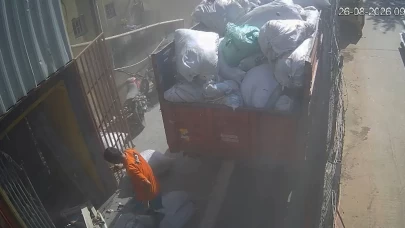 Gaziosmanpaşa'da yük asansörü yere düştü