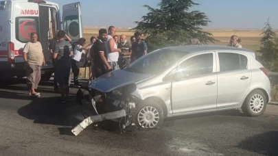 Eskişehir-Ankara yolunda patlayan lastik kazaya yol açtı