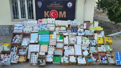 Binlerce kutu hayvansal ilaç imhaya gönderildi