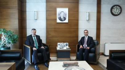 Bakan Çiftçi ile Bakan Kacır ortak projeler için bir arada!