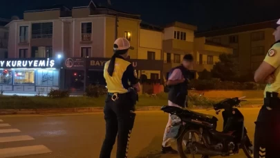 İnegöl’de ehliyetsiz sürücüye 92 bin 465 lira ceza