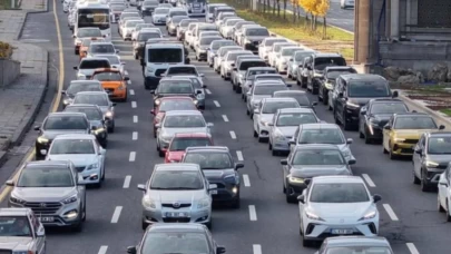 Türkiye'deki toplam taşıt sayısı belli oldu