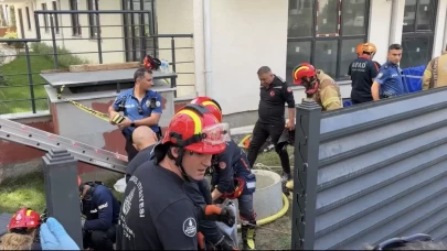 Temizlik için girdiği çukurdan sağ çıkamadı