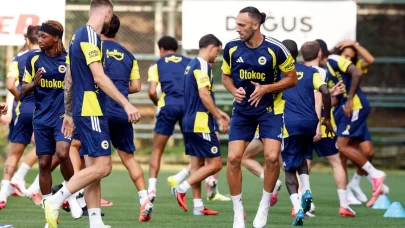 Fenerbahçe'de Sturm Graz mesaisi devam etti