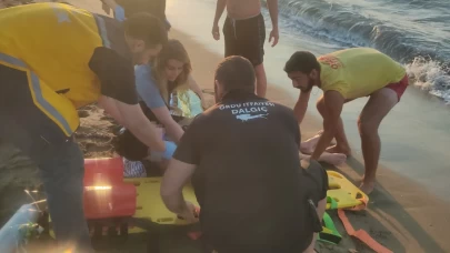 Boğulmak üzere olan 4 çocuk son anda kurtarıldı