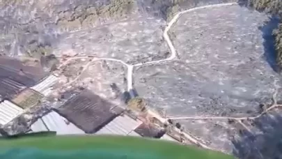 Muğla’da başlayıp Antalya’ya sıçrayan yangın kontrol altında
