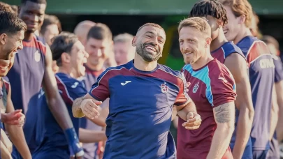 Salah ilk kez Trabzonspor idmanında