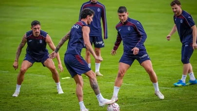 Trabzonspor, Udinese maçı öncesi son çalışmasını yaptı