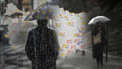 Meteoroloji'den kritik uyarı! Sağanak ve kuvvetli rüzgar geliyor