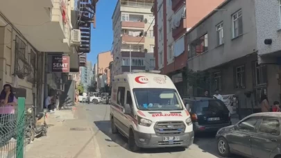 Küçükçekmece'de evde deodorant dehşeti