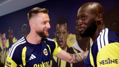 Lukaku, ilk kez Fenerbahçe tesislerinde