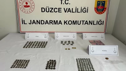 Roma ve Bizans dönemine ait sikkeler bulundu