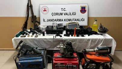 Çorum'da define operasyonu: İzinsiz kazı yapan 5 şüpheli tutuklandı
