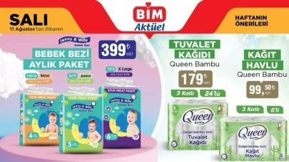 BİM aktüel 11-14 Ağustos haftalık kataloğu yayımlandı! Beyaz eşya, temizlik ve mutfak ürünlerinde dev indirimler