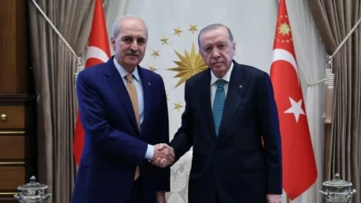Cumhurbaşkanı Erdoğan, TBMM Başkanı Kurtulmuş ile görüştü