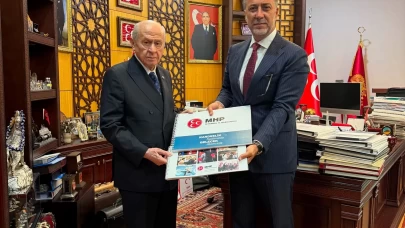 MHP İstanbul İl Başkanı Volkan Yılmaz’dan MHP Lideri Bahçeli’ye ziyaret: Kongre davetiyesi takdim edildi