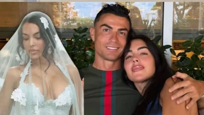 Cristiano Ronaldo ve Georgina Rodriguez evlendi!