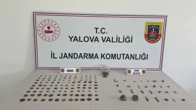 Yalova’da tarihi eser operasyonu