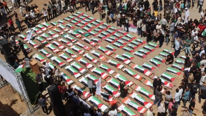 Gazze'de enkazdan çıkarılan 112 Filistinli toprağa verildi