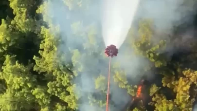 Antalya orman yangını: Havadan ve karadan müdahale ediliyor