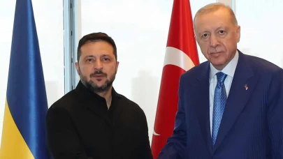 Cumhurbaşkanı Erdoğan, New York'ta Zelenskiy ile bir araya geldi