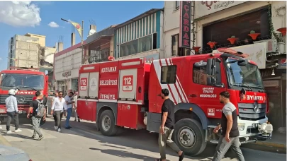 Adıyaman’da pastanede yangın çıktı