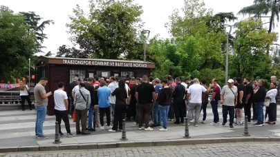 Trabzonspor-Galatasaray maçının biletleri satışta