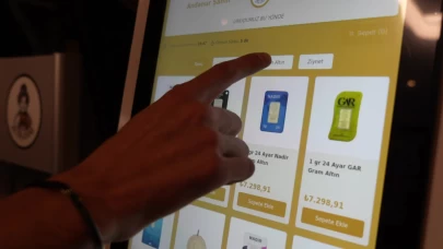 Düğünlerde altın alma yöntemi değişiyor! İşte yeni kiosk sistemi