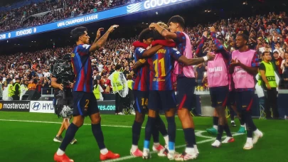 Barcelona, Feyenoord'u gole boğdu