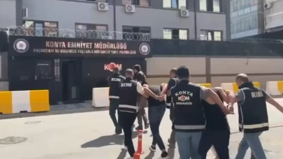Konya'da suç örgütlerine Kıskaç operasyonu: 20 gözaltı