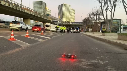 İstanbul'da dronlu trafik denetimi! Kural ihlali yapanlara ceza yağdı