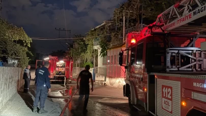 Kayseri'de balkondaki mangal keyfi faciaya dönüştü