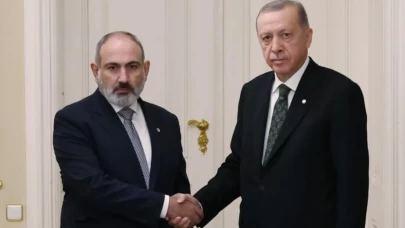 Cumhurbaşkanı Erdoğan, Ermenistan Başbakanı Paşinyan’ı kabul etti