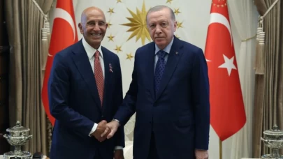 Cumhurbaşkanı Erdoğan ile Barrack bir araya geldi