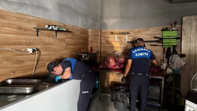 Gaziantep’te sağlıksız koşullarda üretilen 500 kilo ciğer ve et imha edildi
