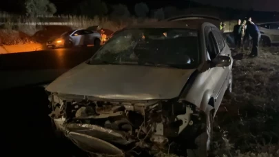 Otomobil ile motosiklet çarpıştı, 2 yaralı