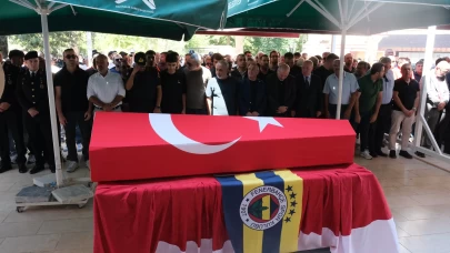 Derbiyi izlerken hayatını kaybeden Fenerbahçeli gazi son yolculuğuna uğurlandı!