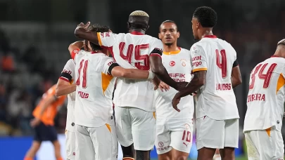 Galatasaray'dan Başakşehir deplasmanında çifte seri