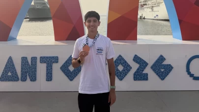 Milli Okçu Berkay Akkoyun’dan Akdeniz Oyunları’nda bronz madalya