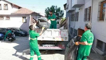 Bursa'da ekipleri şaşırtan görüntü!