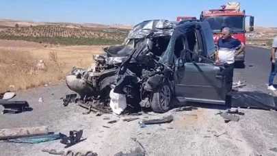 Şanlıurfa'da feci kaza!