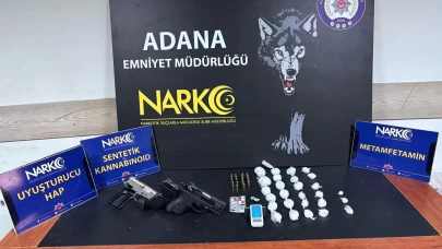 Adana’da uyuşturucu operasyonu