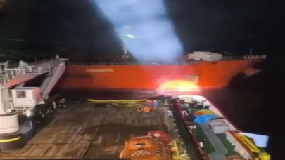 Marmara Adası açıklarında korkutan olay!